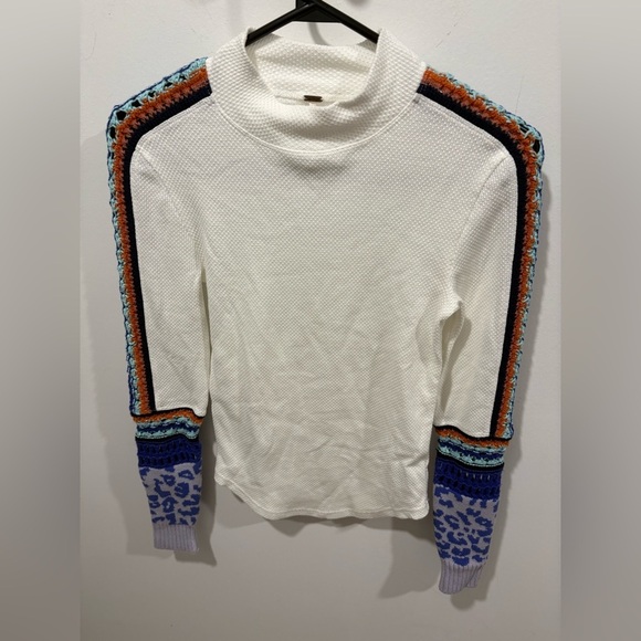 NWOT-Free People Switch It Up Thermal Top Size XS - Picture 3 of 8